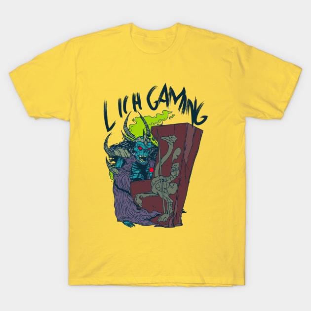 Lich Gaming T-Shirt by Talonardietalon